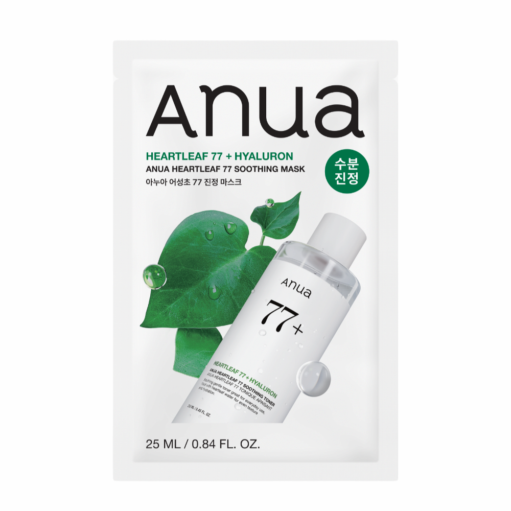 _ANUA_ Heartleaf 77_ Soothing Sheet Mask 25ml 1pc